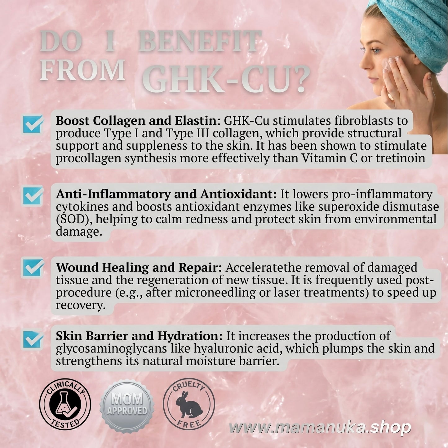 Cellular Repair Balm with Tallow+Manuka Honey, GHK-CU+ Methylene Blue