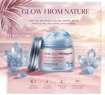 Cellular Repair Balm with Tallow+Manuka Honey, GHK-CU+ Methylene Blue
